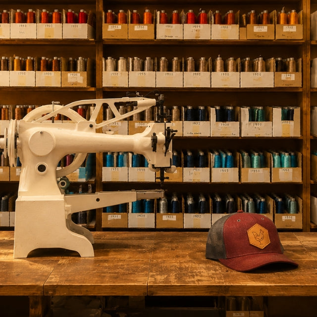 Premium Leather Patch Hats
