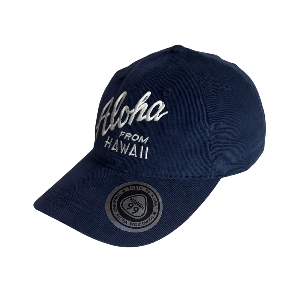 Corduroy Aloha From Hawaii Hat