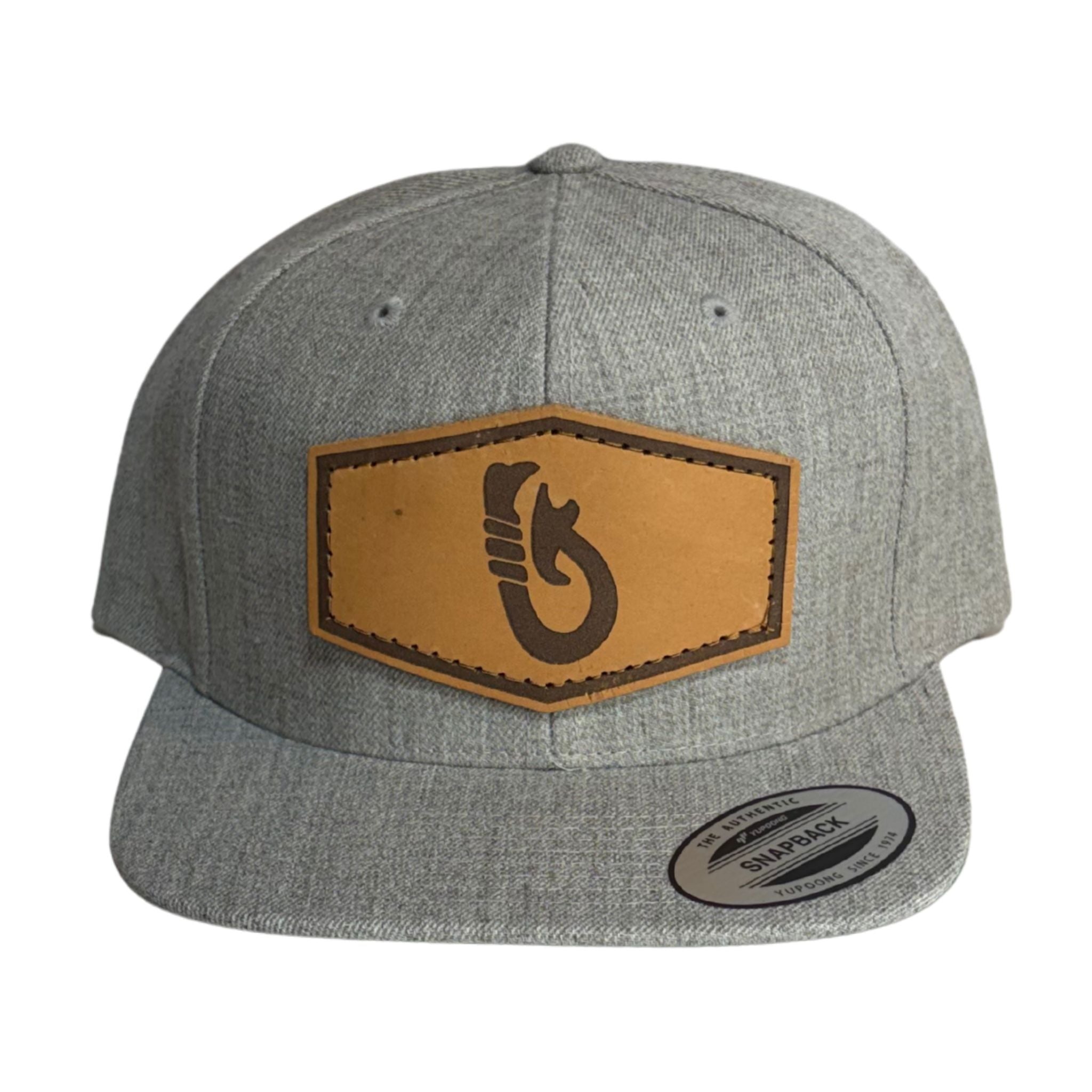 Leather Makau (Hook) Premium Hat - Snapback