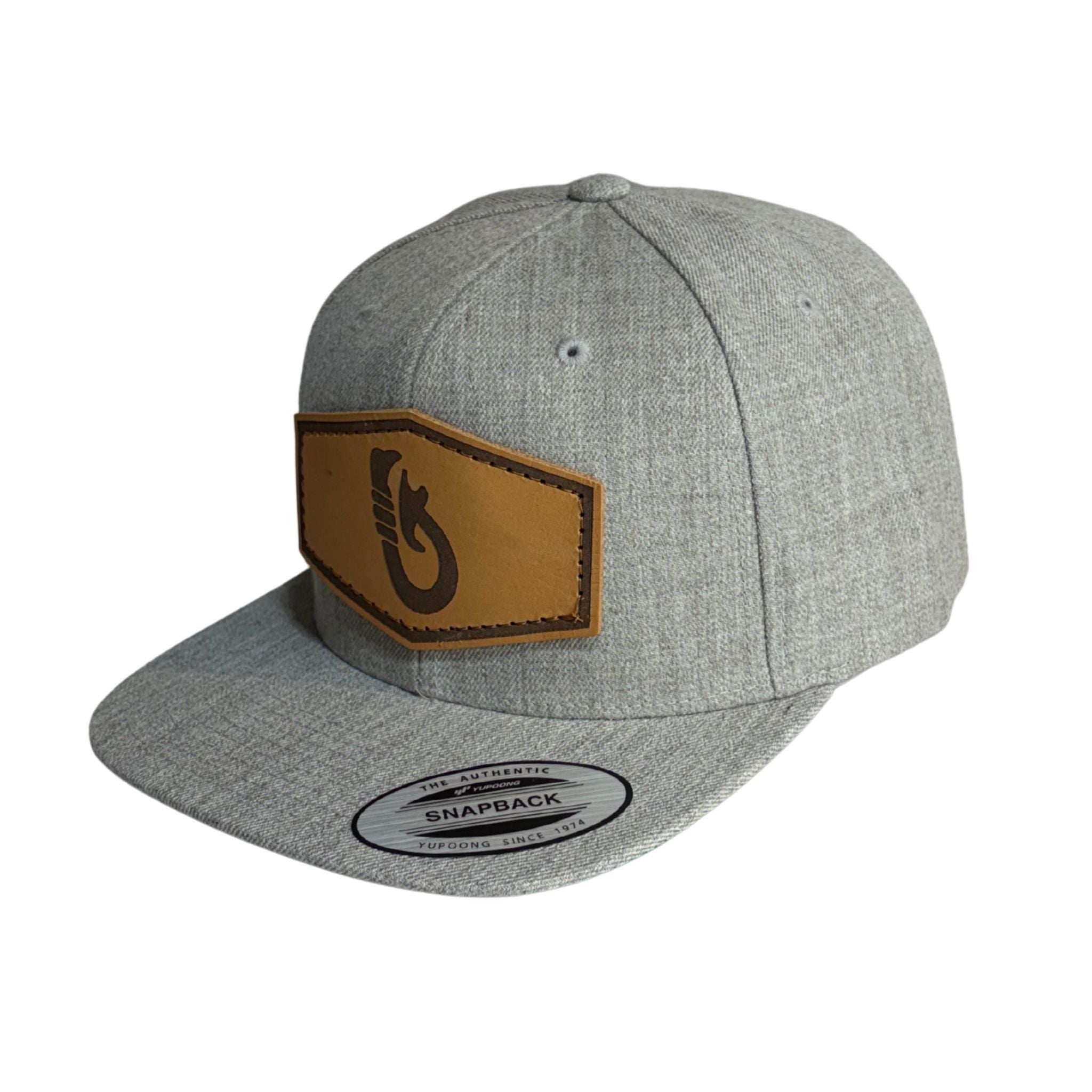 Leather Makau (Hook) Premium Hat - Snapback