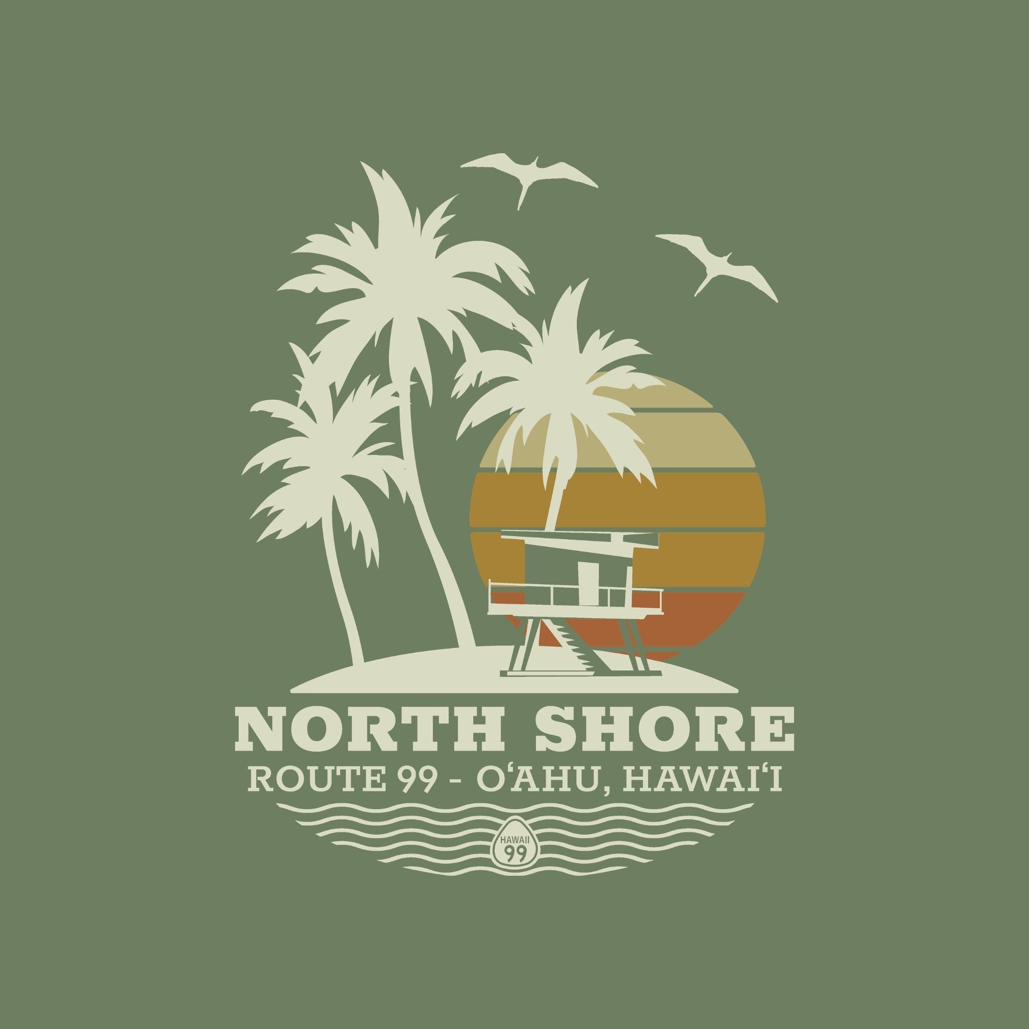 North Shore Lifeguard Tshirt