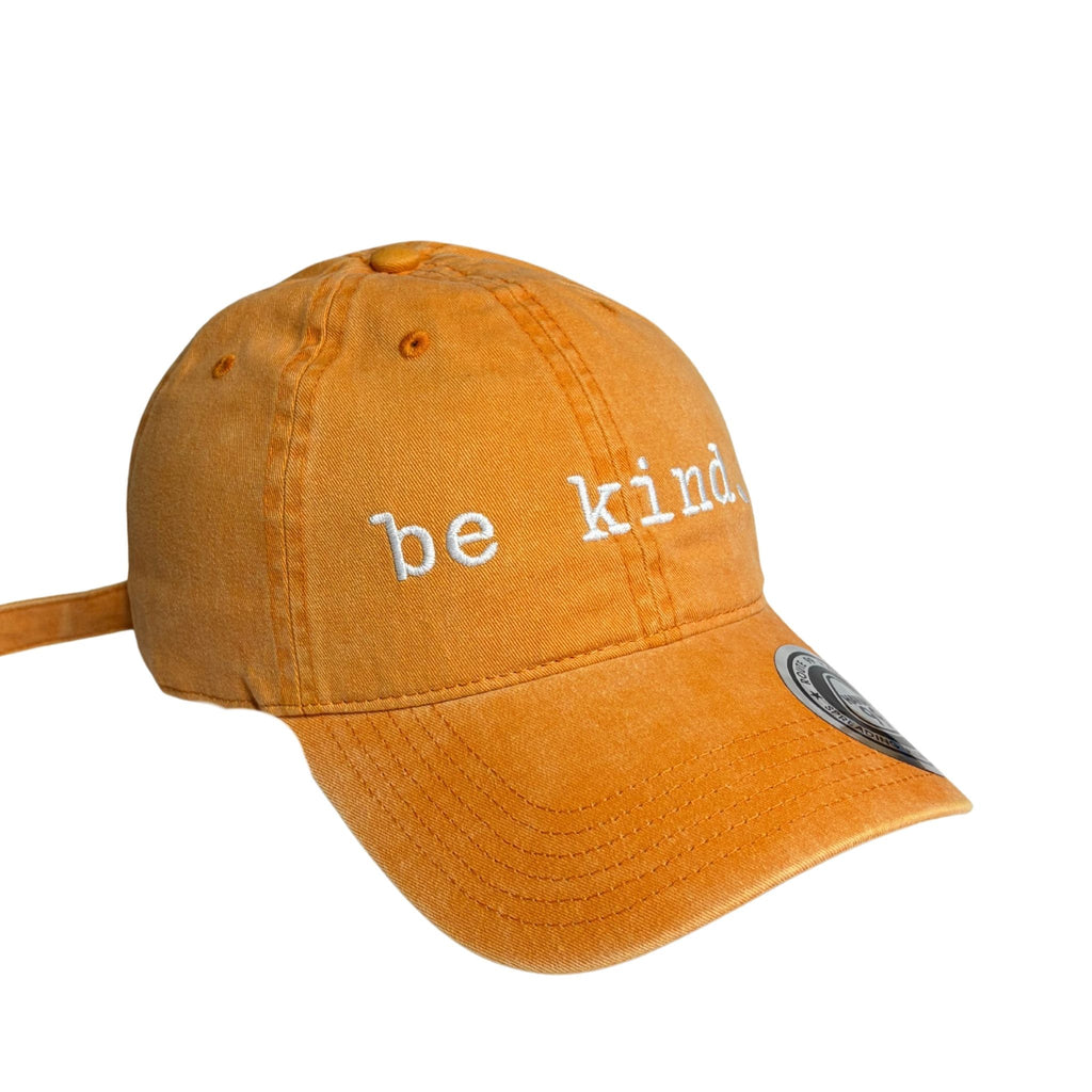 Be Kind Orange Dad Hat