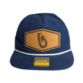 Leather Makau (Hook) Premium Hat - Navy Gramps Hat