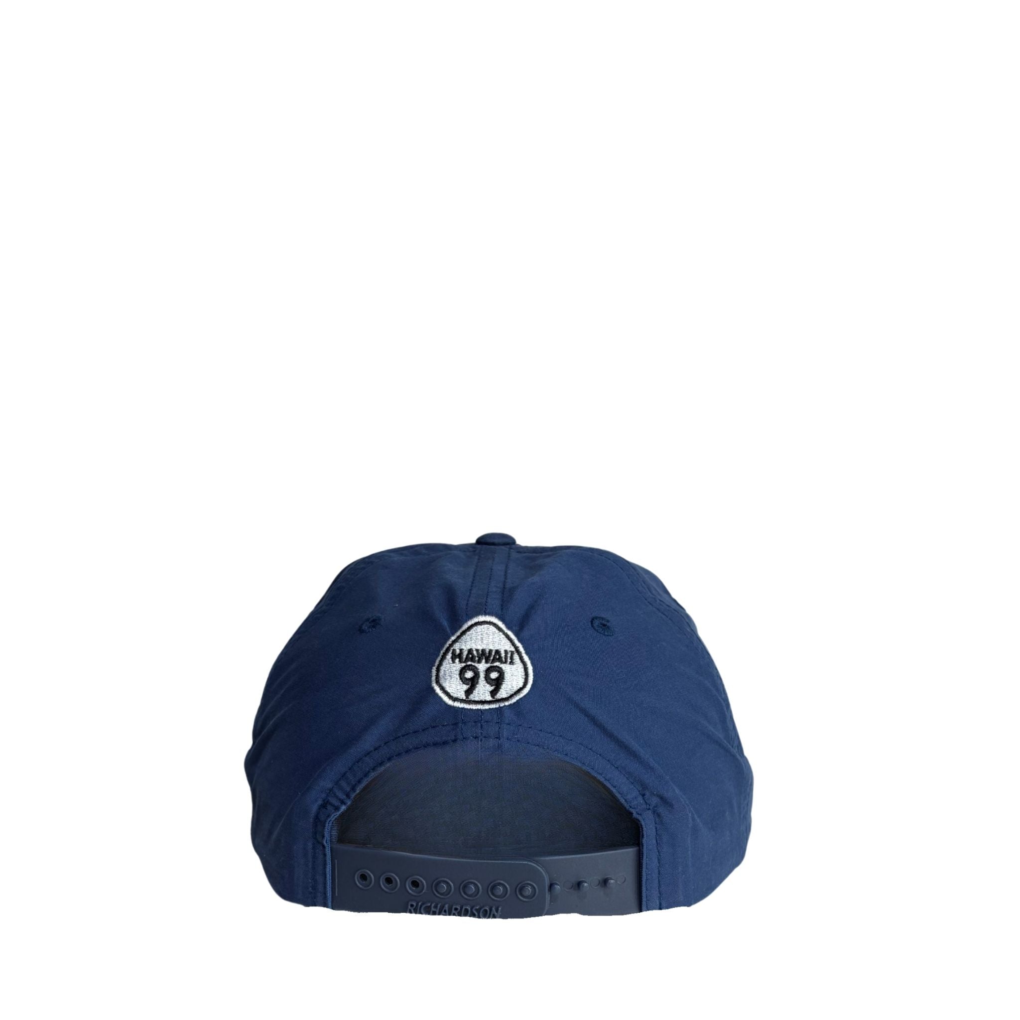 Leather Makau (Hook) Premium Hat - Navy Gramps Hat
