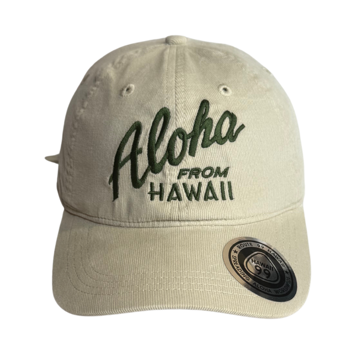 Corduroy Aloha From Hawaii Hat