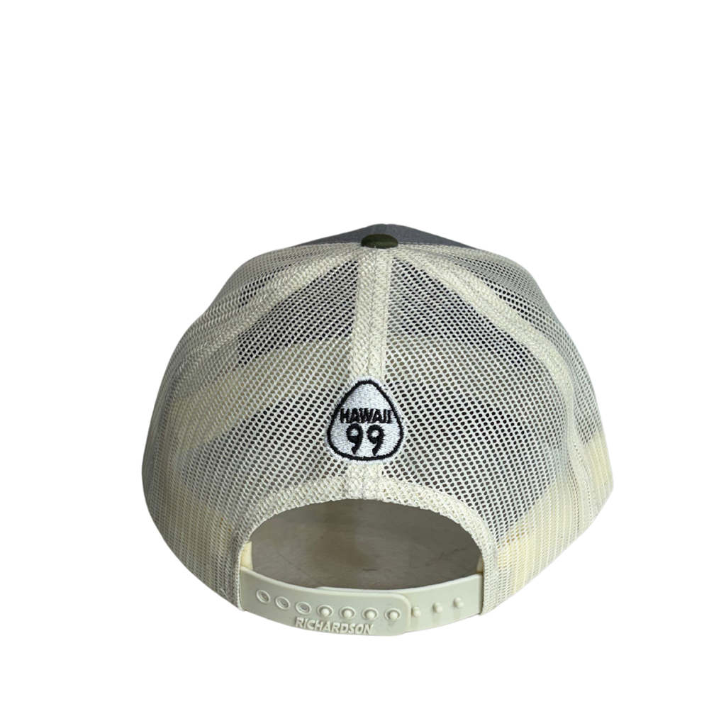 Leather Makau (Hook) Premium Hat (mesh back)