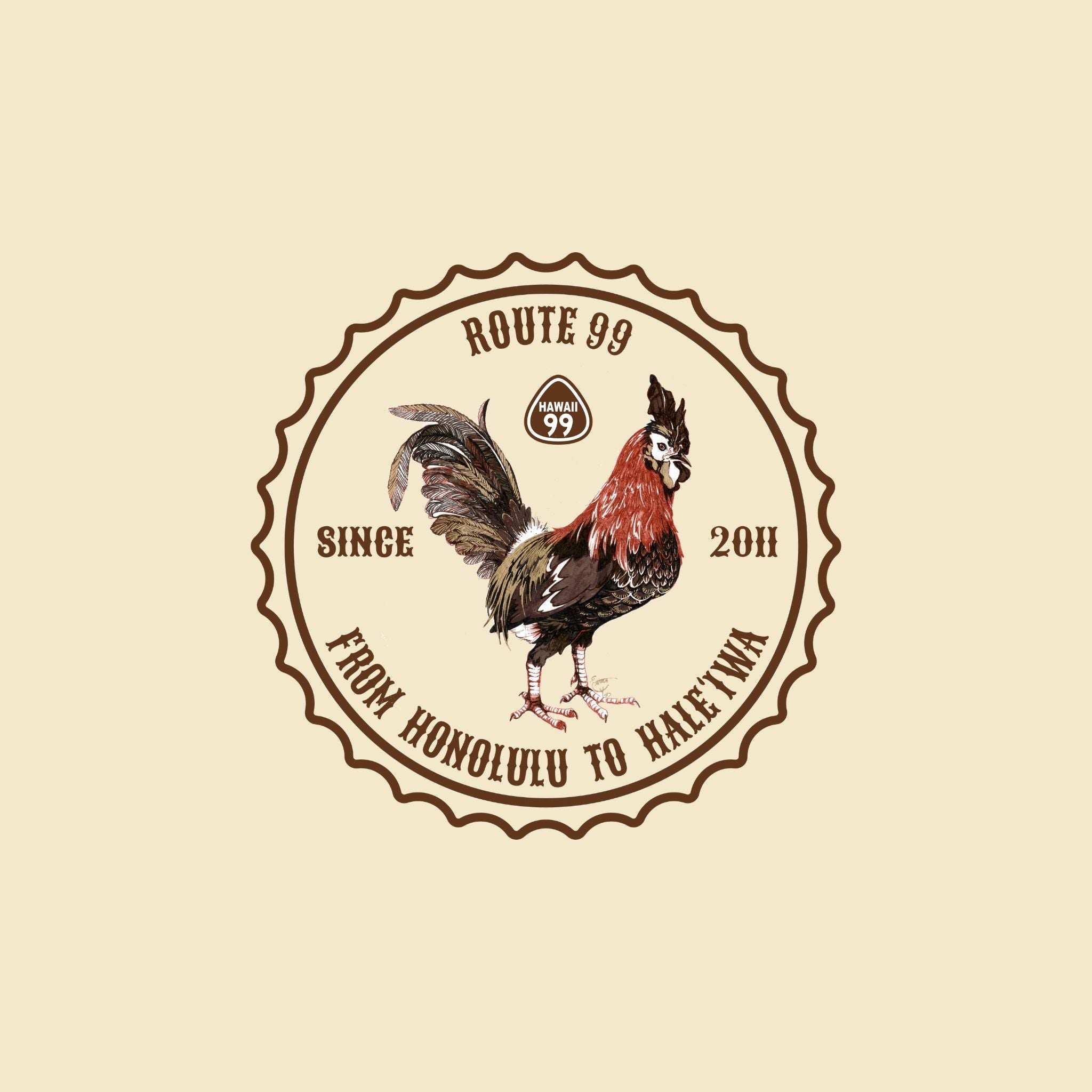 North Shore Rooster Tshirt