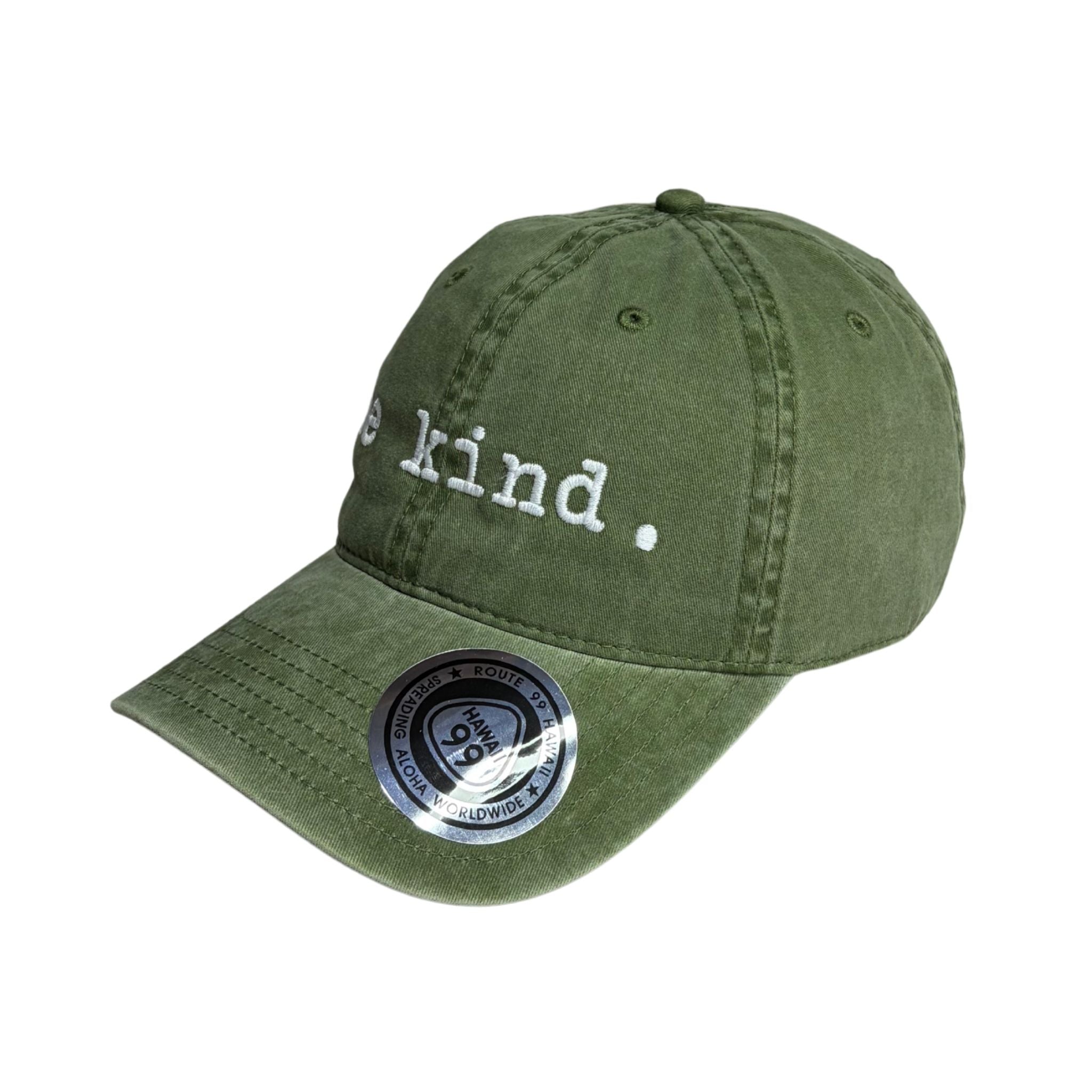 Be Kind Green Dad Hat