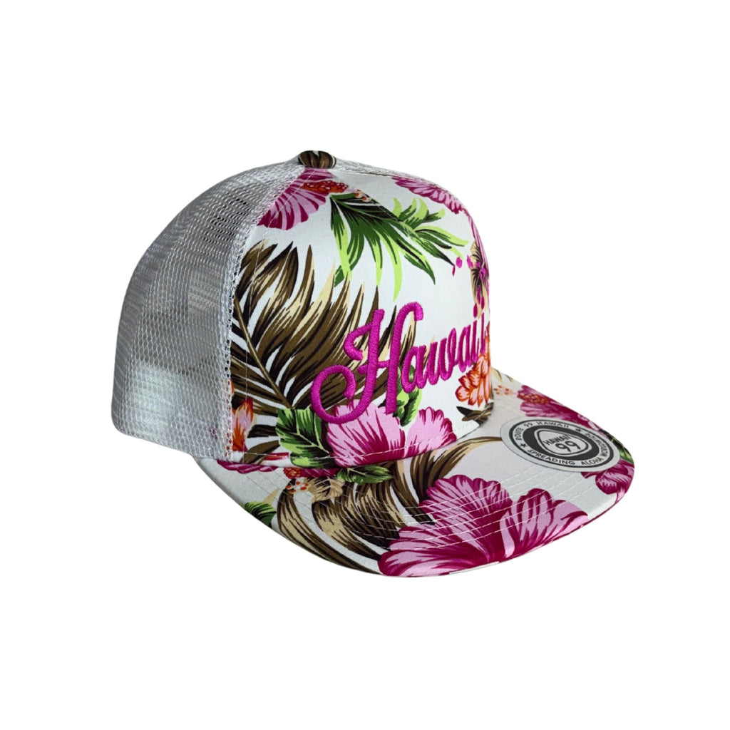 Keiki Hibiscus Trucker Hat (KIDS)