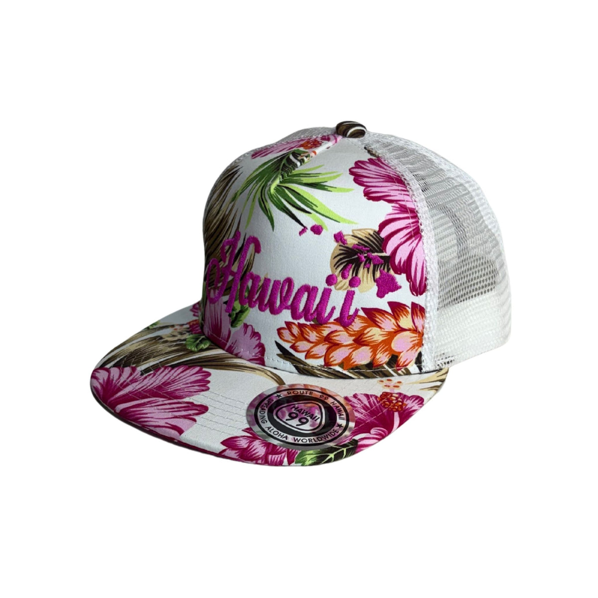 Keiki Hibiscus Trucker Hat (KIDS)