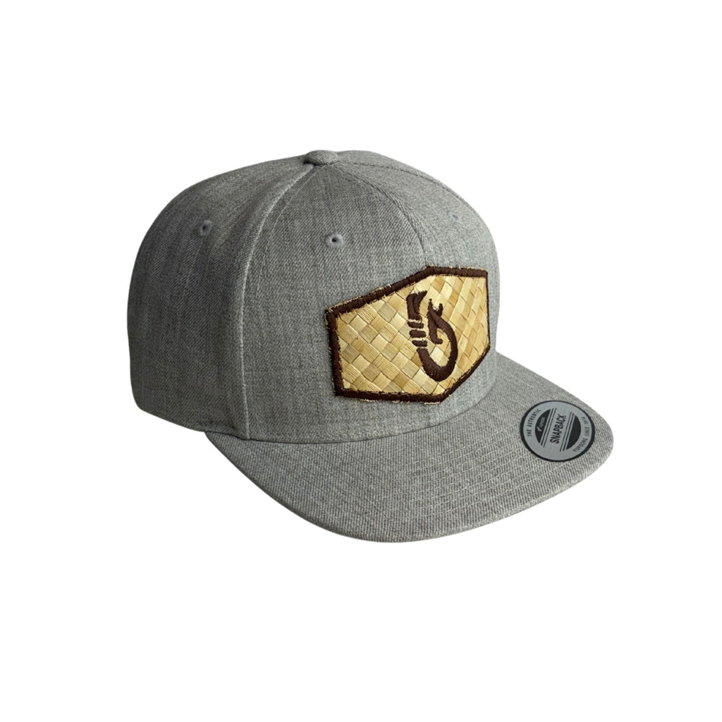 Genuine Lauhala Makau (Hook) Hat