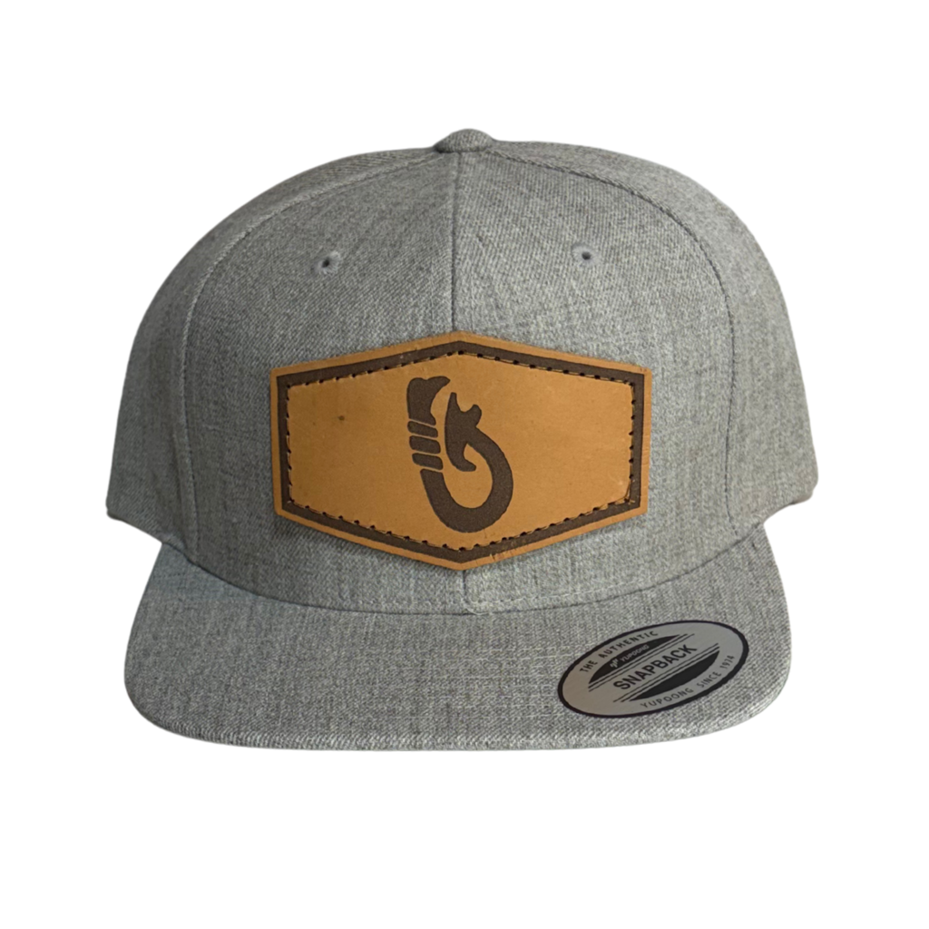 Leather Makau (Hook) Premium Hat - Snapback