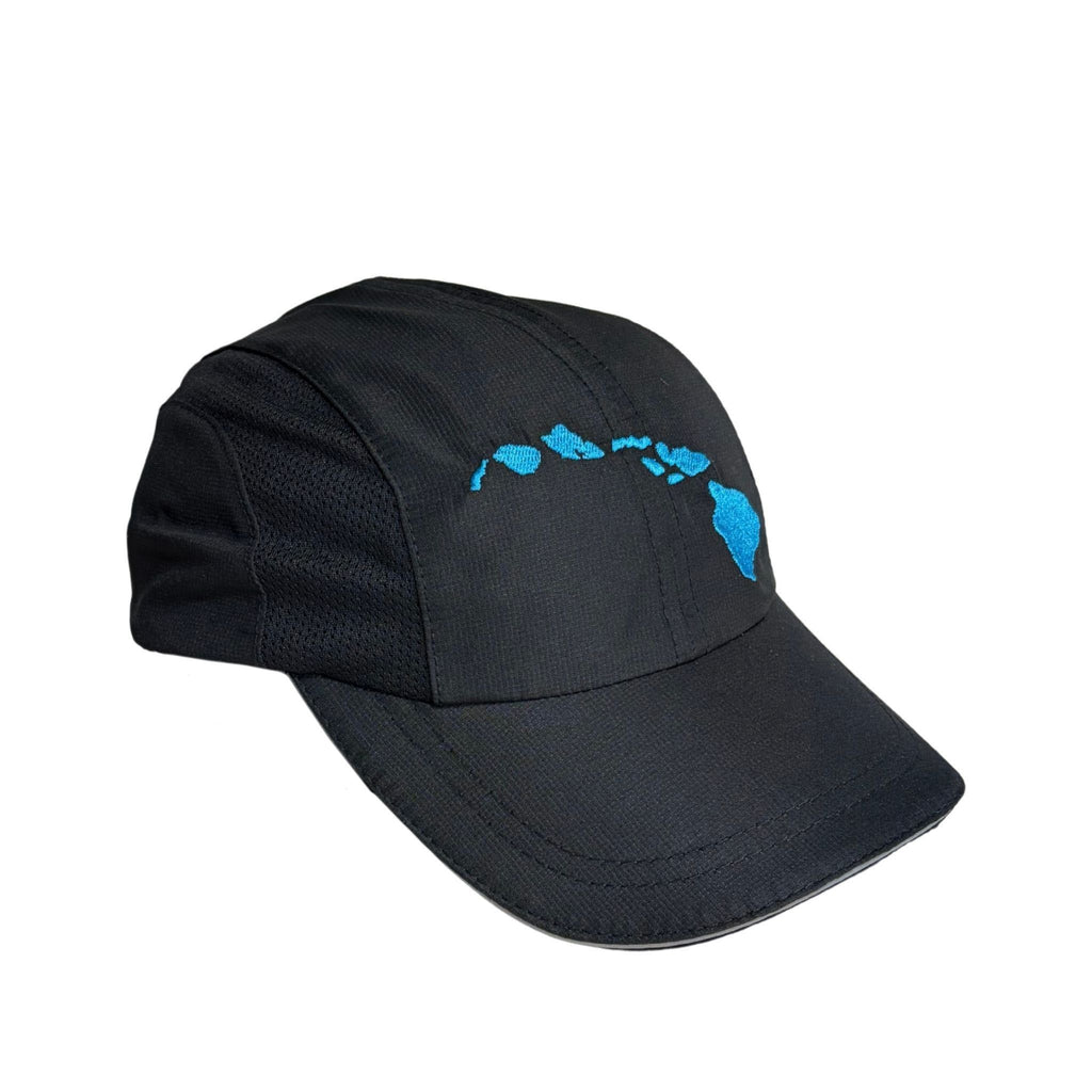 Hawaiian Islands Black Performance Hat