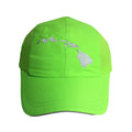 Hawaiian Islands Neon Green Performance Hat