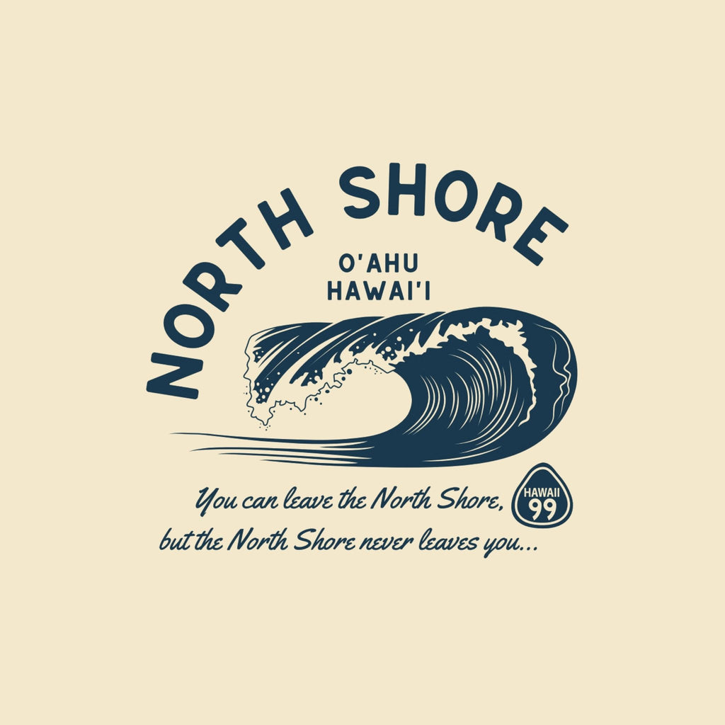 North Shore Never Leaves You Tshirt