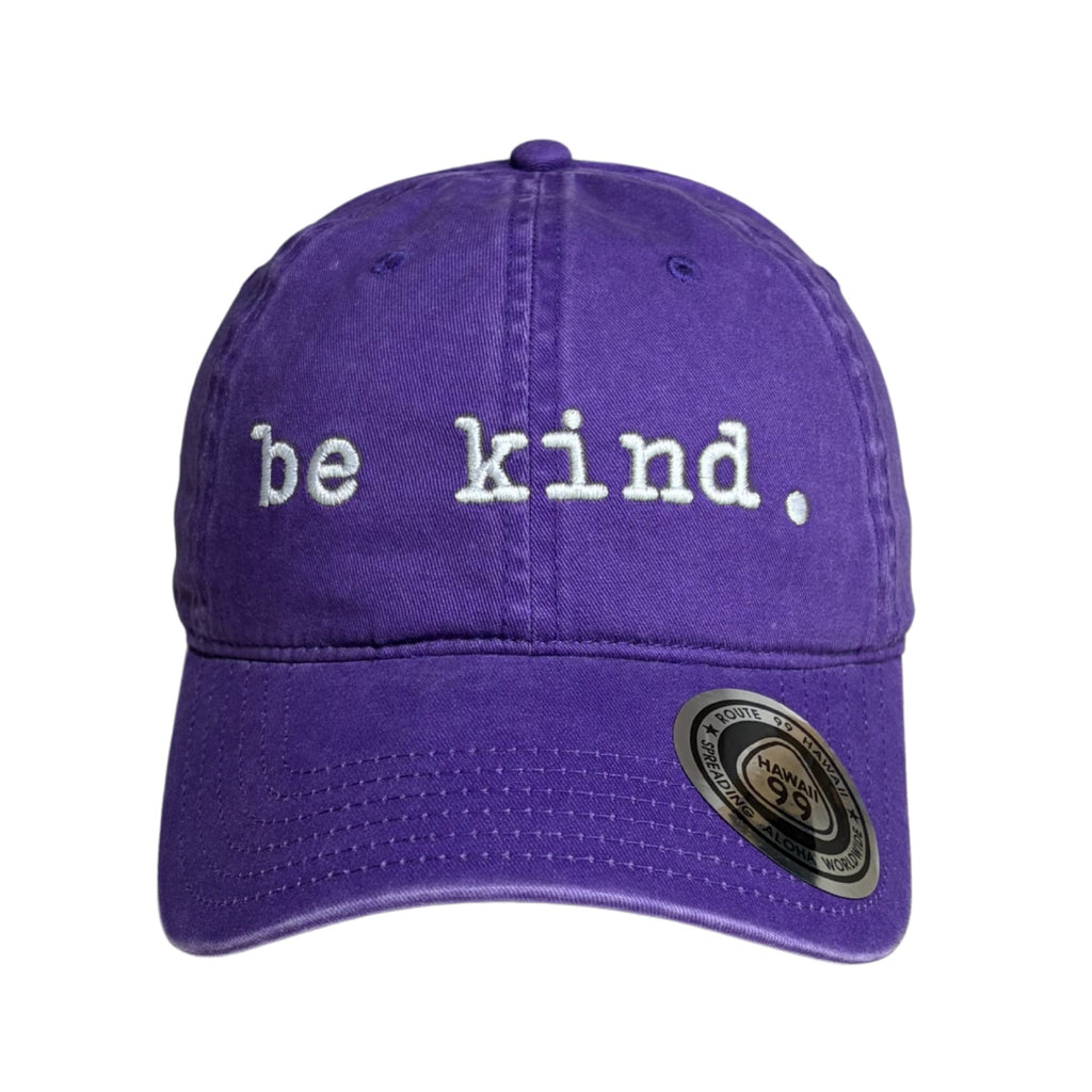 Be Kind Purple Dad Hat