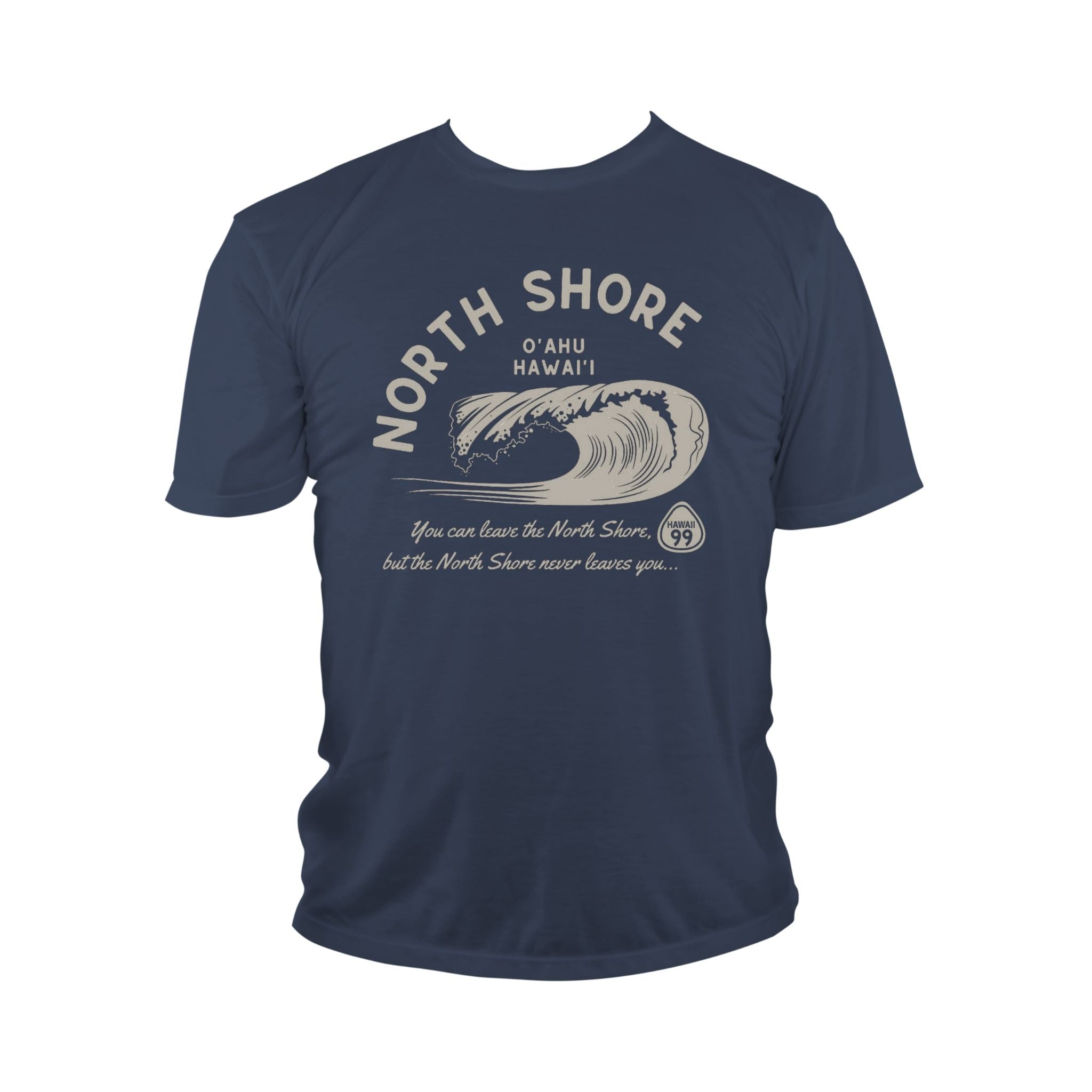 North Shore Never Leaves You Tshirt