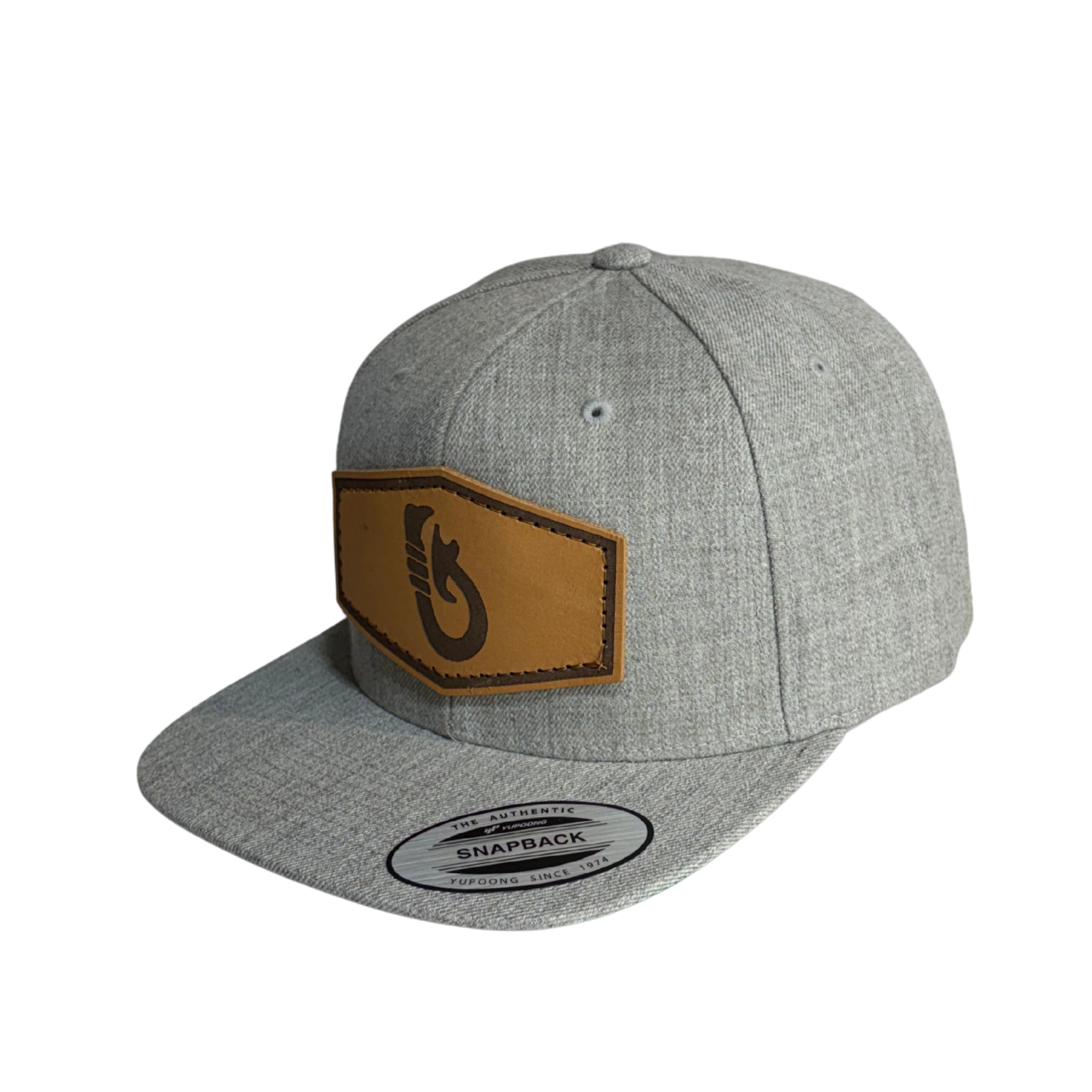 Leather Makau (Hook) Premium Hat - Snapback