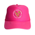 Iconic Chicken Trucker Hat - Neon Pink