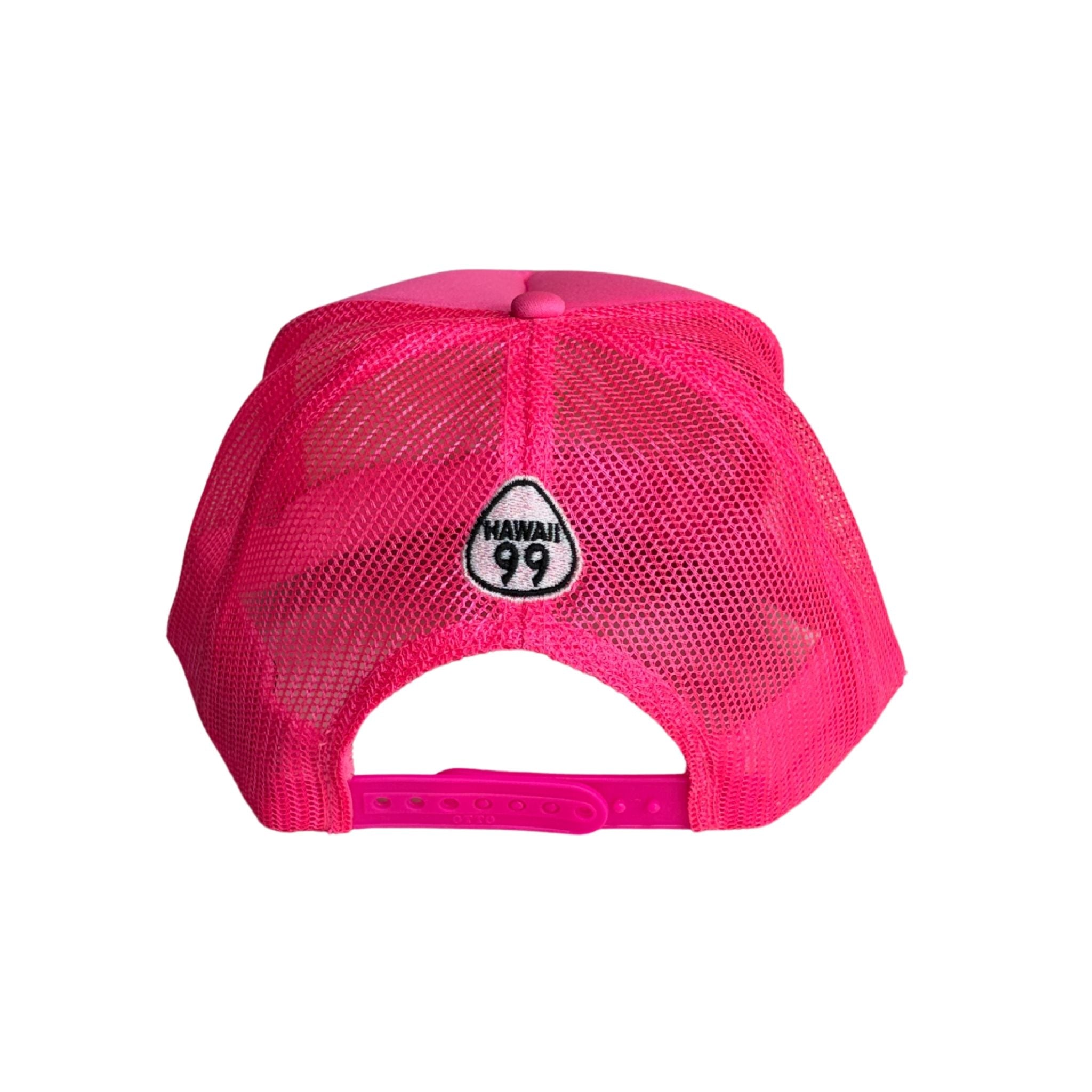 Iconic Chicken Trucker Hat - Neon Pink