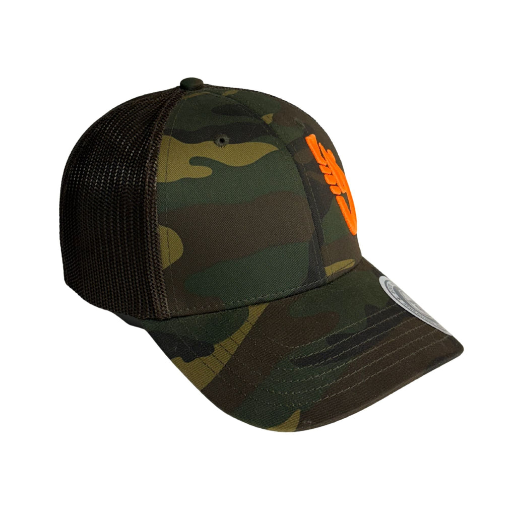 Makau Hook Camo Trucker Hat