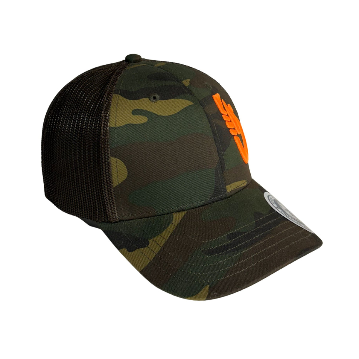 Makau Hook Camo Trucker Hat