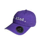 Be Kind Purple Dad Hat