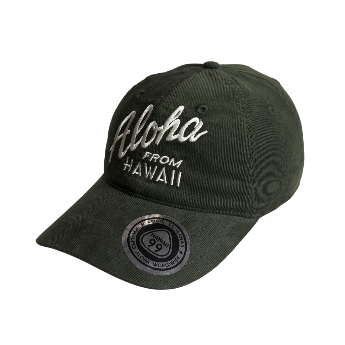 Corduroy Aloha From Hawaii Hat
