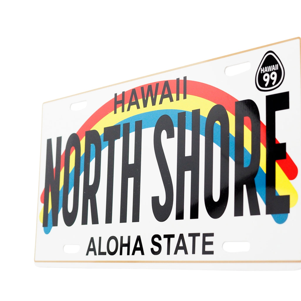 Route 99 Hawaiʻi North Shore License Plate Sign