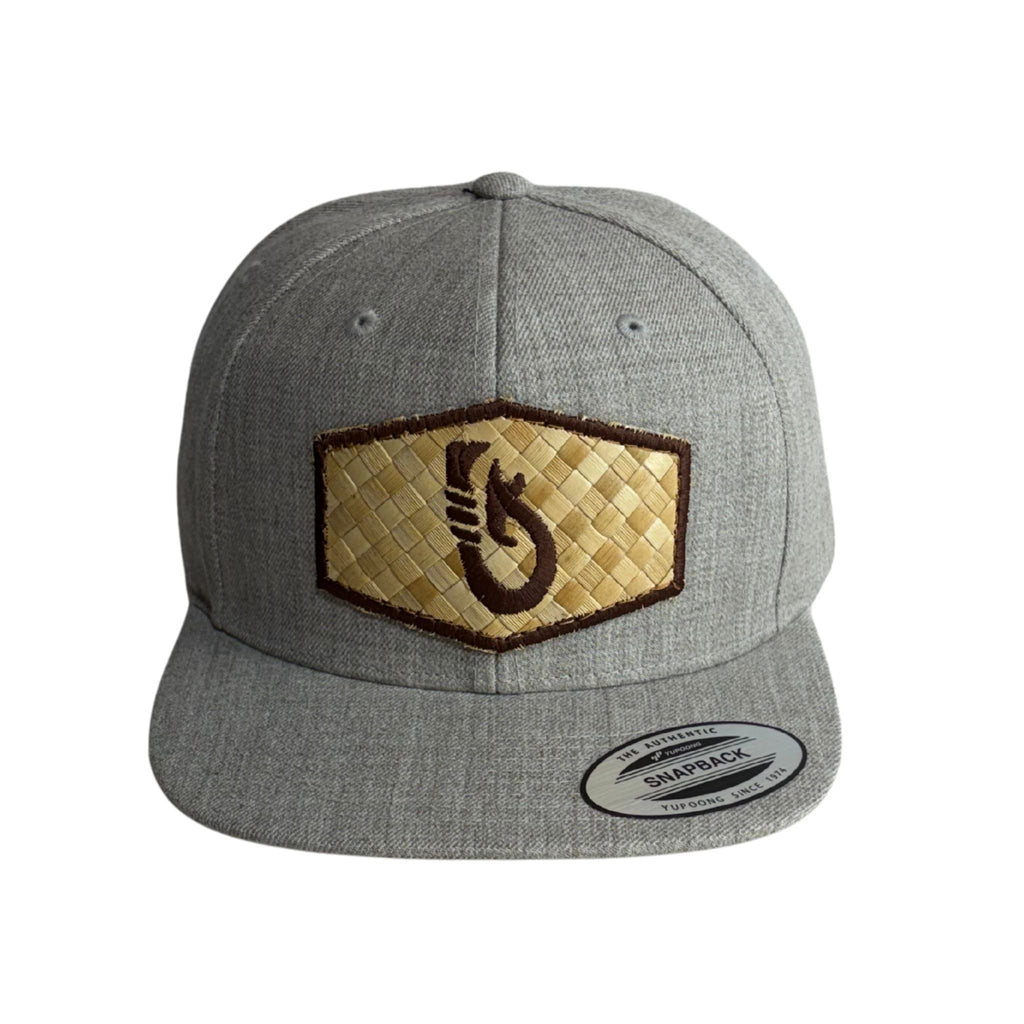 Genuine Lauhala Makau (Hook) Hat