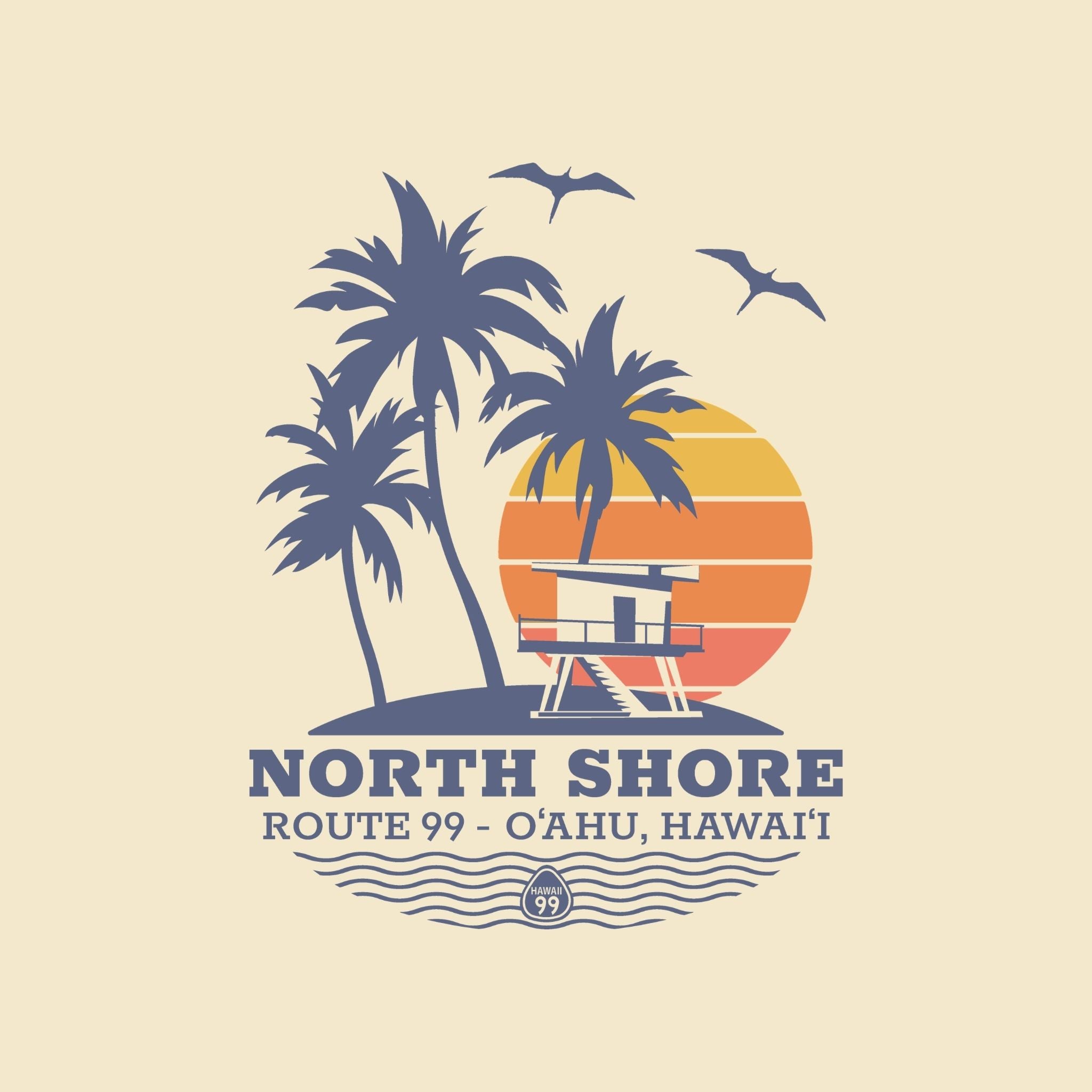 North Shore Lifeguard Tshirt