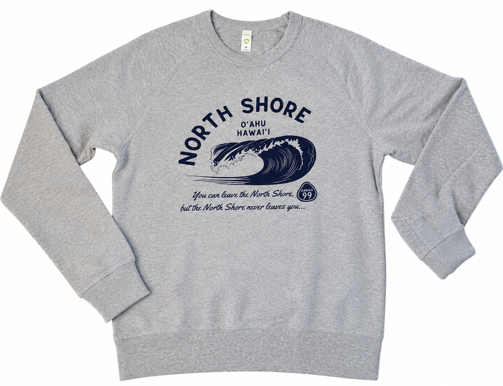 Crew Sweatshirt "Never Leaves" North Shore
