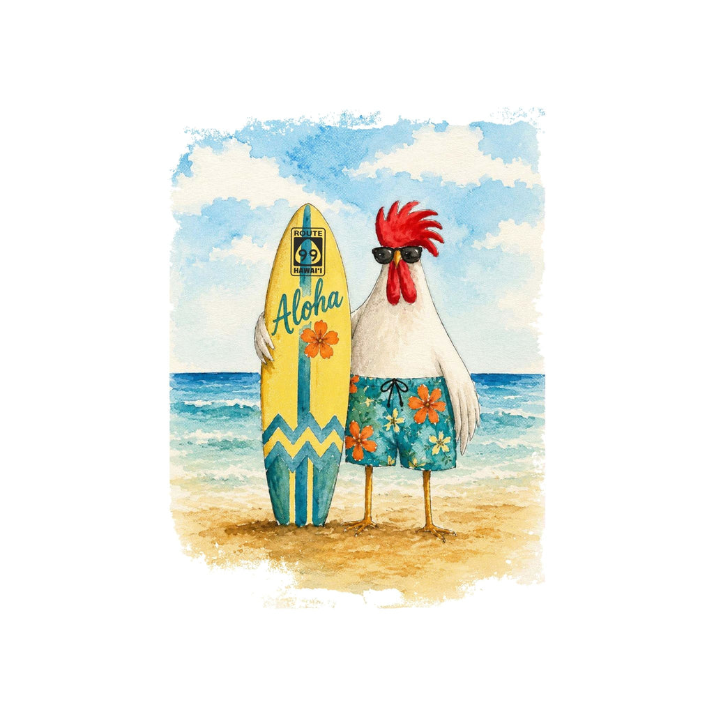 Rooster Surf Tshirt